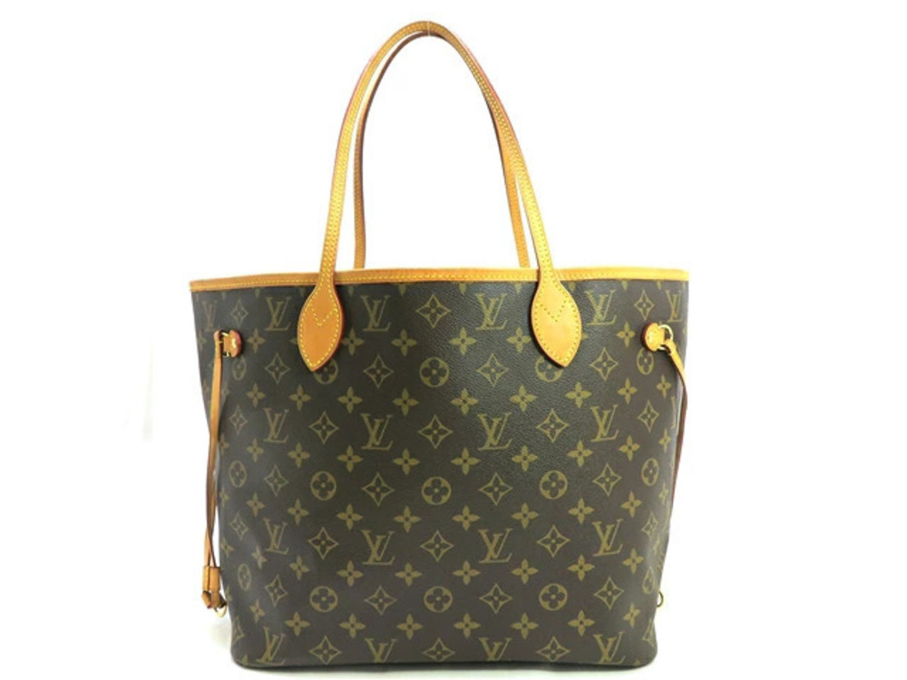 LOUIS VUITTON Neverfull Tote Bag Pouch Clutch Monogram